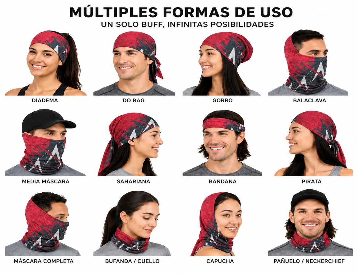 BUFF'S TUBULAR SIN COSTURAS OBM36
