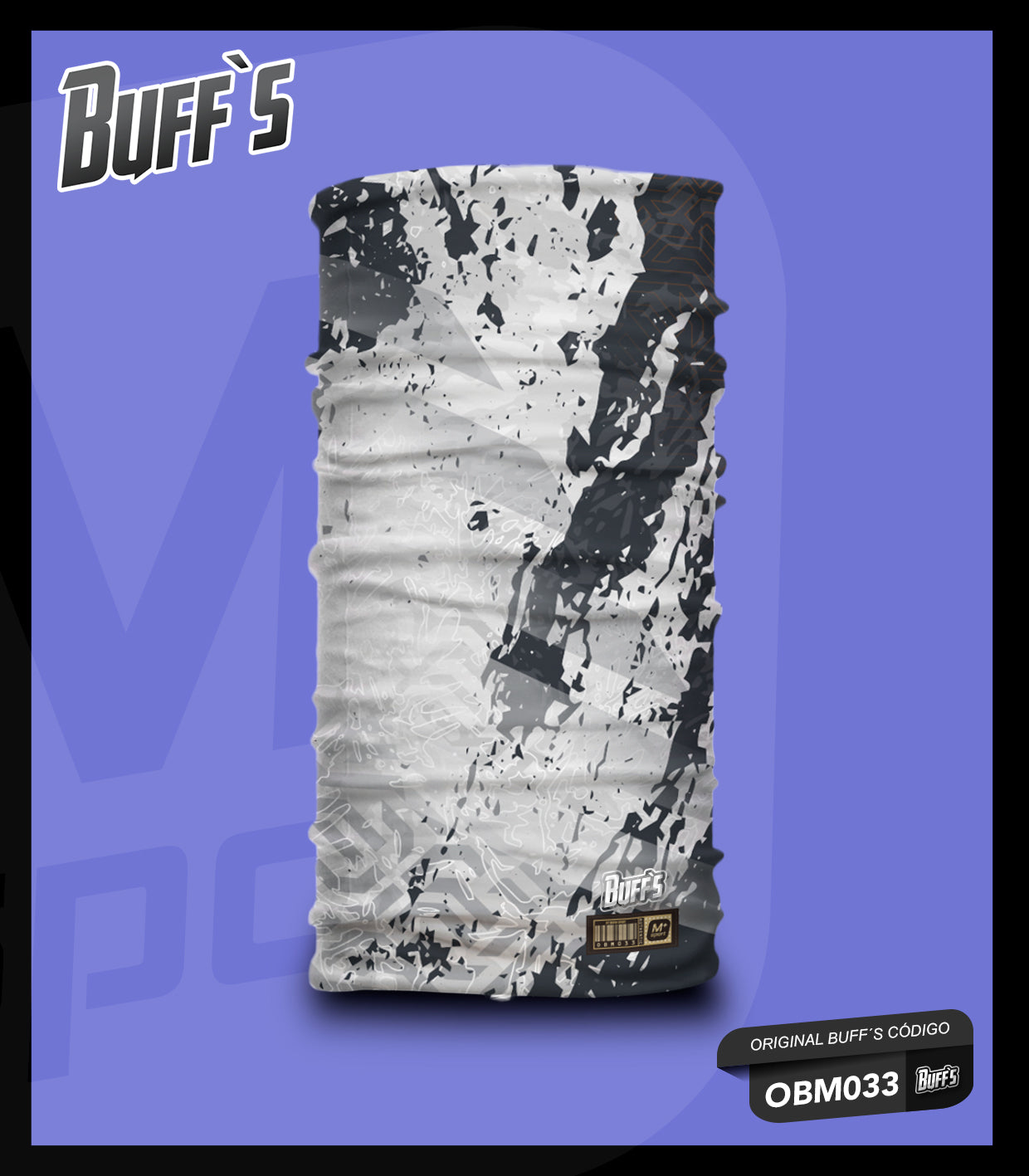 BUFF'S TUBULAR SIN COSTURAS OBM33