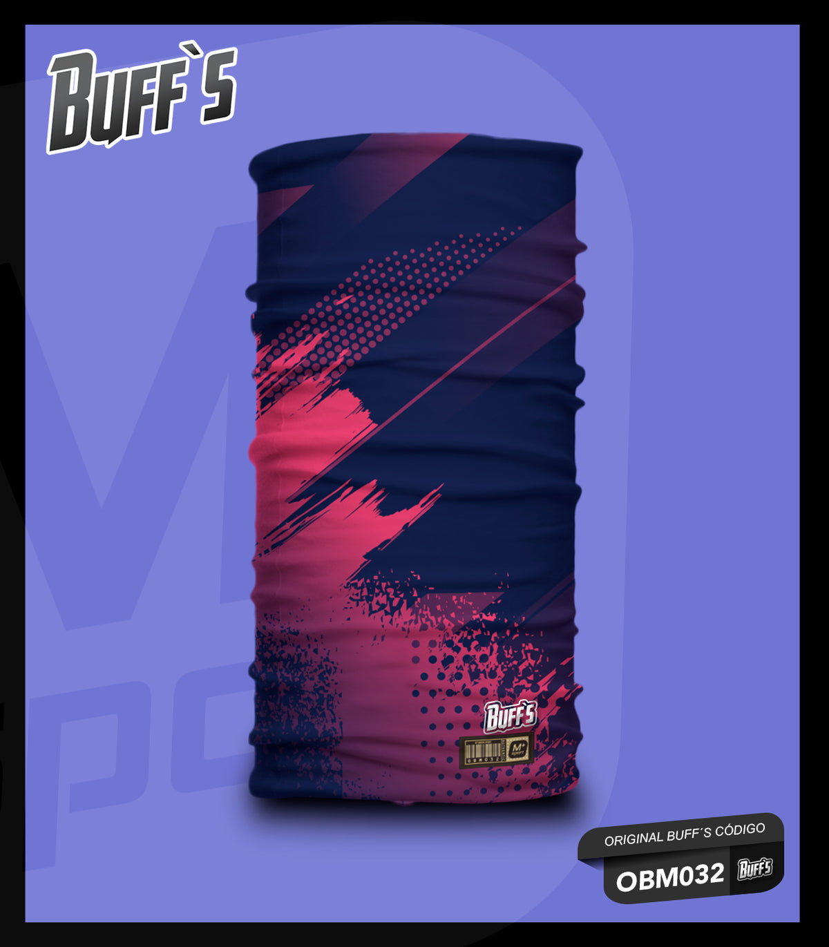 BUFF'S TUBULAR SIN COSTURAS OBM32